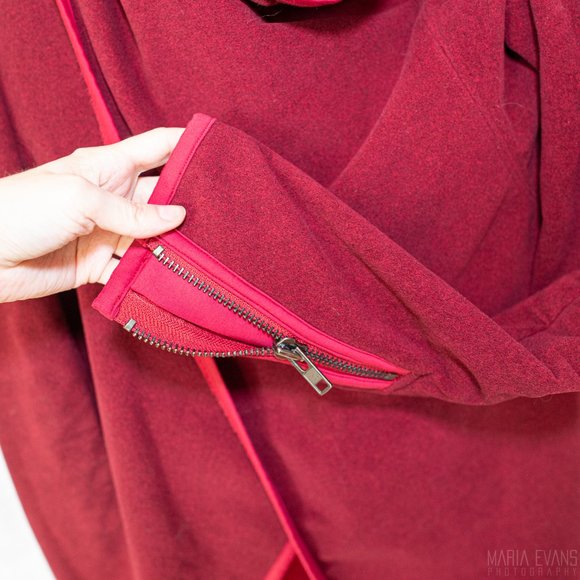 LULULEMON Presence of Mind Jacket CRANBERRY RED - Picture 6 of 6